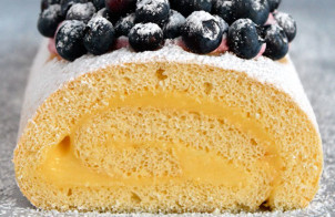 Csokis piskóta rolád | Receptváros