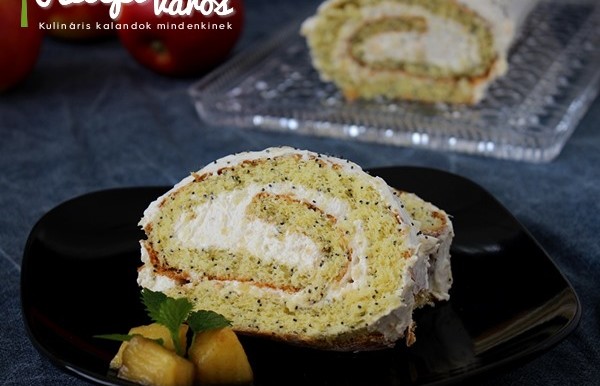 Csokis piskóta rolád | Receptváros